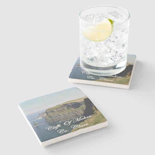 Klippen von Moher, Grafschaft Clare. irischer Unte Steinuntersetzer (Seitenansicht)