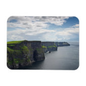 Klippen von Moher in Irland, rechteckiger Magnet (Horizontal)