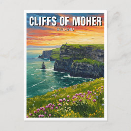 Klippen von Moher Ireland Travel Postkarte