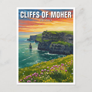 Klippen von Moher Ireland Travel Postkarte