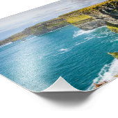 Klippen von Moher, Irland Fotodruck (Ecke)
