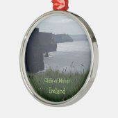 Klippen von Moher Irland - irische Ornament Aus Metall (Links)