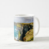 Klippen von Moher, Irland Kaffeetasse (VorderseiteRechts)
