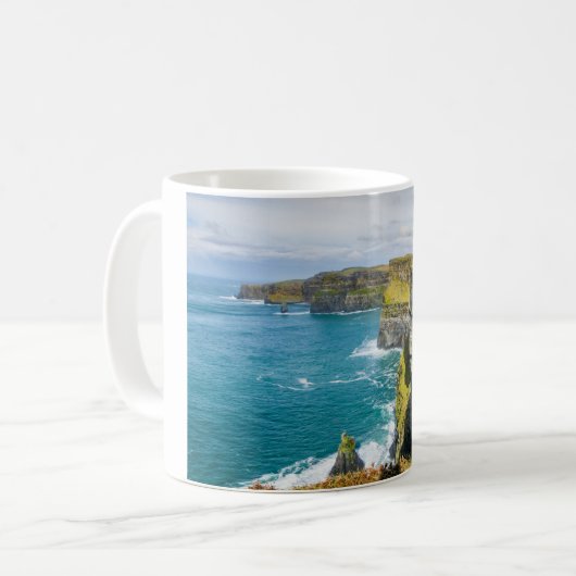 Klippen von Moher, Irland Kaffeetasse (Vorderseite Links)