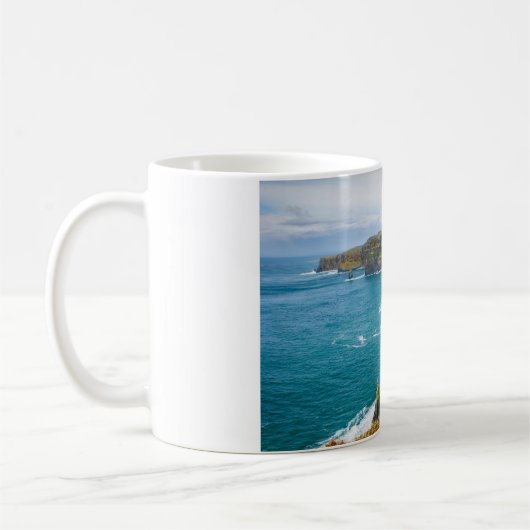 Klippen von Moher, Irland Kaffeetasse (Links)