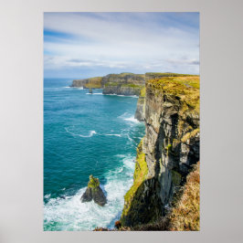 Klippen von Moher, Irland Poster