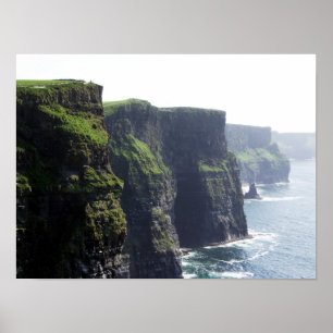 Klippen von Moher Irland Poster