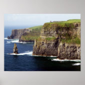 Klippen von Moher Irland Poster (Vorne)