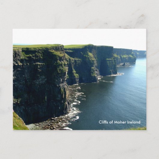 Klippen von Moher Irland Postkarte (Vorderseite)