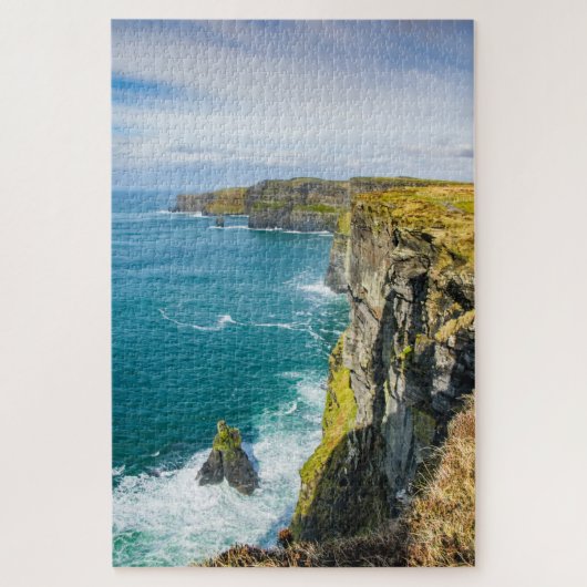 Klippen von Moher, Irland Puzzle (Vertikal)