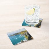 Klippen von Moher, Irland Rechteckiger Pappuntersetzer (Vor Ort)