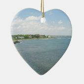 Klippen-Weg Newport Rhode Island Keramikornament (Rechts)