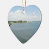 Klippen-Weg Newport Rhode Island Keramikornament (Links)