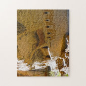 Klippen wohnen in New Mexico. Puzzle (Vertikal)