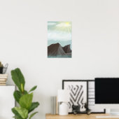 Klippenseite Poster (Heimbüro)