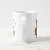 Klippensignalstein-Klapperschlange Jumbo-Tasse (Rückseite)