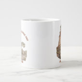Klippensignalstein-Klapperschlange Jumbo-Tasse (Vorderseite)