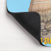 Klippensignalstein-Klapperschlange Mousepad (Ecke)