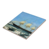 Klippersegelschiff Red Jacket 1854 Fliese (Seite)