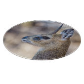 Klipspringer-Portrait Schneidebrett (Ecke)