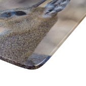 Klipspringer-Portrait Schneidebrett (Ecke)