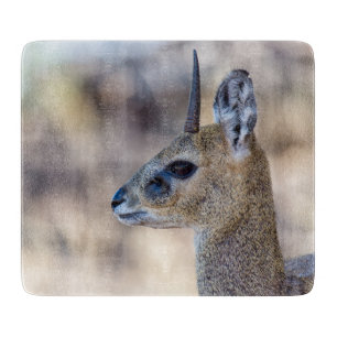 Klipspringer-Portrait Schneidebrett