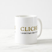 Klischee-Tasse Kaffeetasse (VorderseiteRechts)