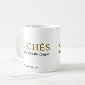 Klischee-Tasse Kaffeetasse (Vorderseite Links)