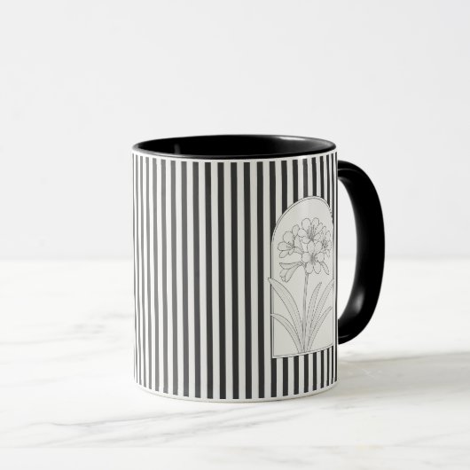 Klivia Elegante Blume Botanisch Tasse (VorderseiteRechts)
