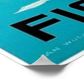 KLM Flying Dutchman Vintage Reisewerbung itte Poster (Ecke)