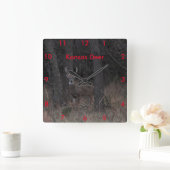 KLOCK QUADRATISCHE WANDUHR (Zuhause)