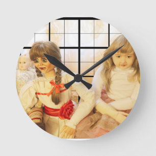 KLOCK SPUK DOLLAR RUNDE WANDUHR