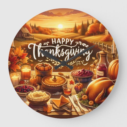 Klok Große Wanduhr (Vorderseite)