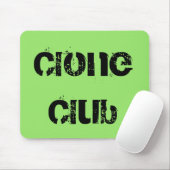 Klon-Verein vom Fernsehshow Waisen-Schwarzen Mousepad (Mit Mouse)