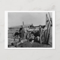 Klondike Männer nach der Jagd auf ptarmigan in Nom