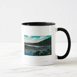 Klondyke River, Alaska Hängebrücke Tasse