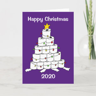 Klooapier Rolle 2020 Weihnachtsbaum Feiertagskarte