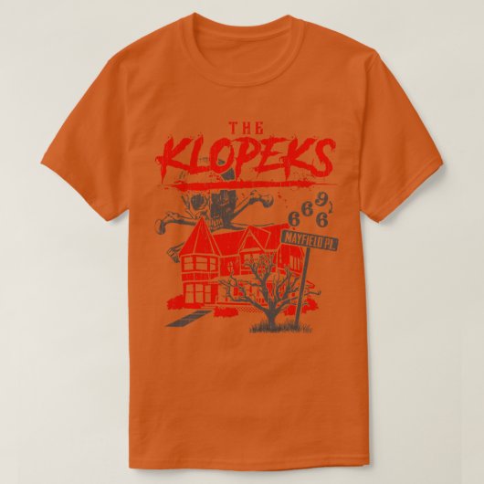 Klopeks House of Horrors T-Shirt (Design vorne)