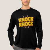 Klopf klopf Tri-Blend shirt (Vorderseite)