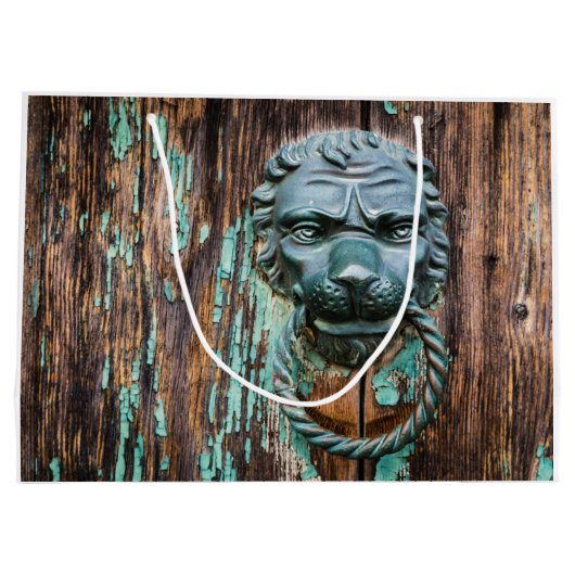 Klopfen an der Himmelstür Große Geschenktüte (Rückseite)