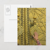 Klopfen an der Himmelstür Postkarte (Vorne/Hinten)