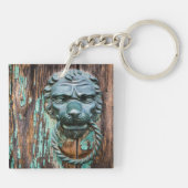 Klopfen an der Himmelstür Schlüsselanhänger (Rückseite)