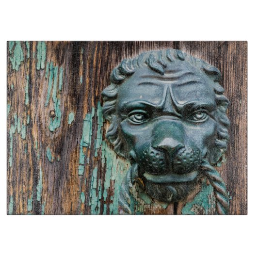 Klopfen an der Himmelstür Schneidebrett (Vorderseite)