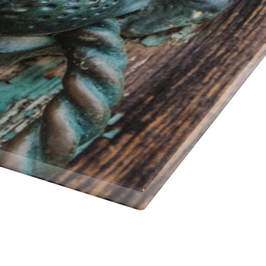 Klopfen an der Himmelstür Schneidebrett (Ecke)