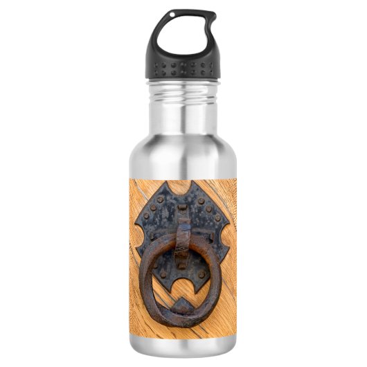 Klopfen Edelstahlflasche (Vorderseite)
