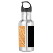 Klopfen Edelstahlflasche (Rückseite)