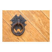 Klopfen Fotodruck (Vorne)