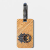 Klopfen Gepäckanhänger (Rückseite vertikal)