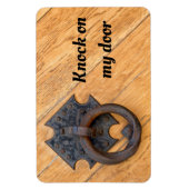 Klopfen Sie an das Foto des Türknopfes Magnet (Vertikal)