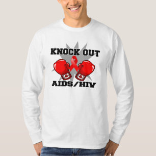 Klopfen Sie heraus AIDSHIV T-Shirt